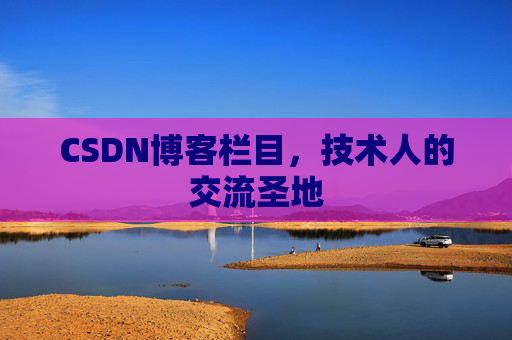 CSDN博客栏目，技术人的交流圣地